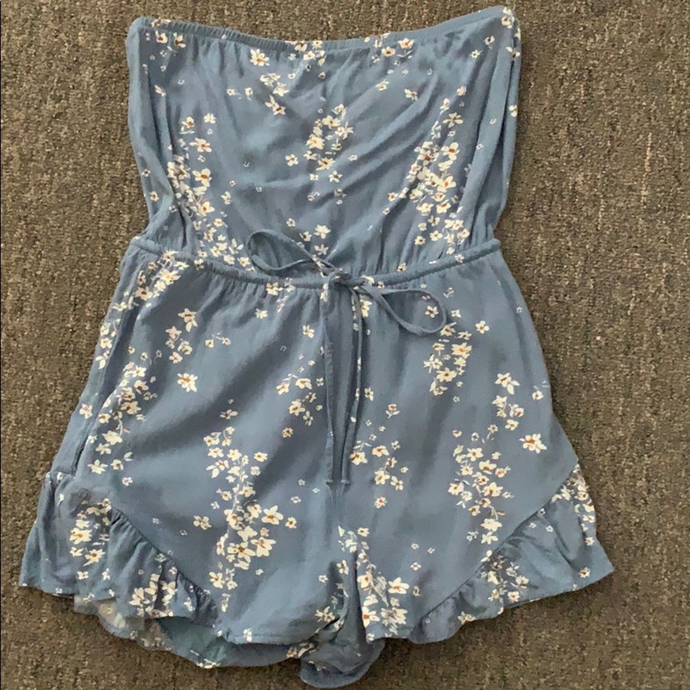 Baby Blue Romper Size S